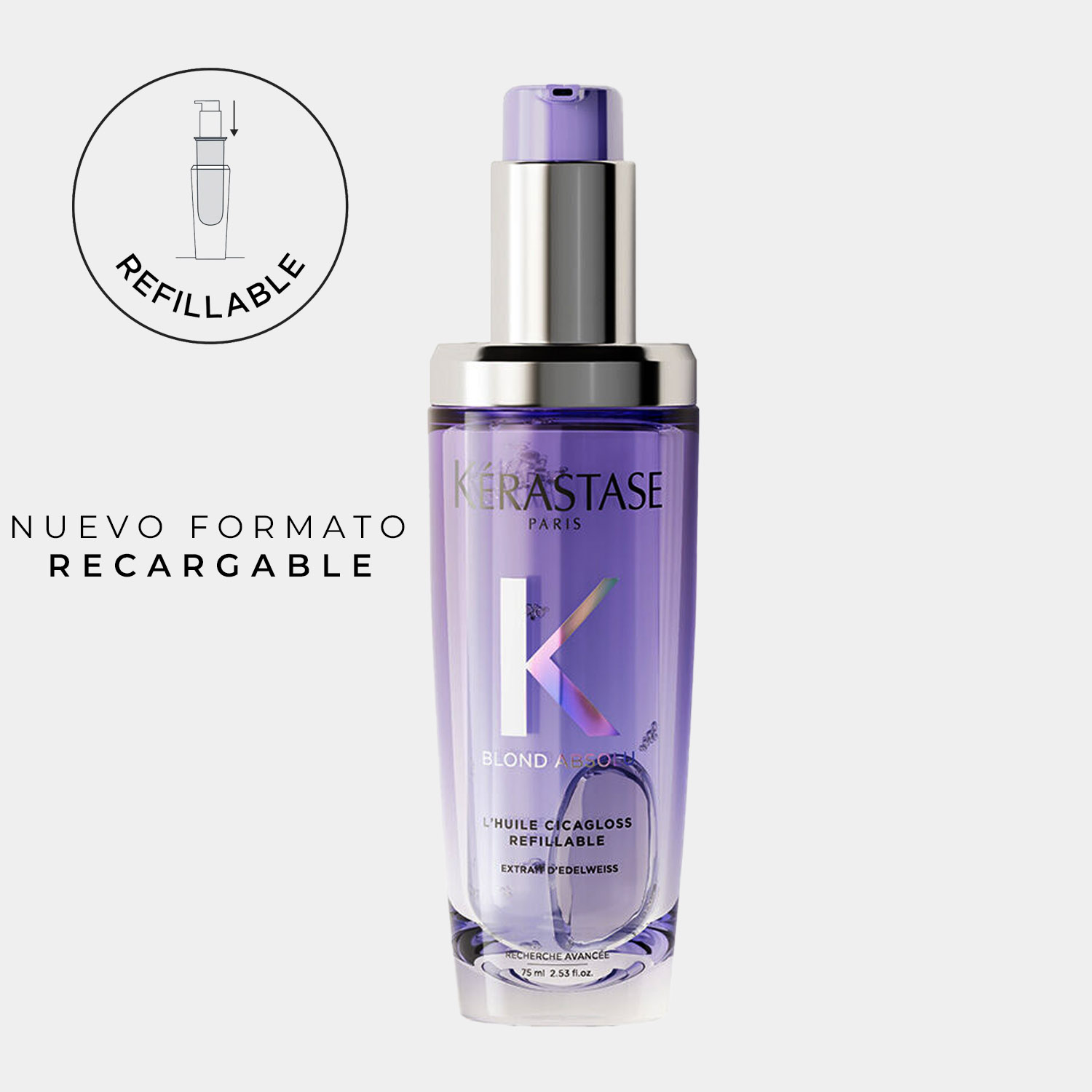 L'huile Cicagloss Recargable